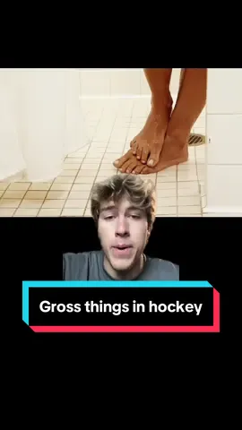 Gross things hockey players do #hockey #bardown #ferda #buzz #puck 