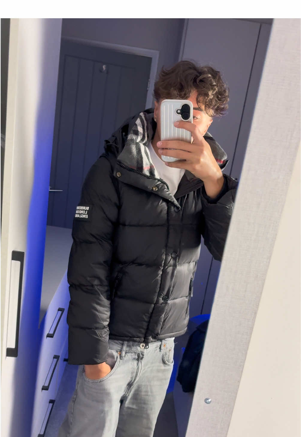 Burberry Puffer Jacket ❄️ From Repbox #streetwear #winterfashion #fashiontiktok #fashioninspo #cnfans 