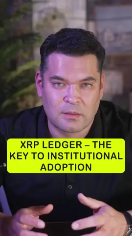 The XRP Ledger’s precision-built foundation makes it the preferred blockchain for institutional finance. Its strength lies in stability, not speed and that’s exactly what the next era of adoption requires. Follow for more info.