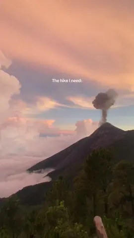 If I don’t see a volcano by the end of it I don’t want it. #Hiking #acatenango #guatemala 