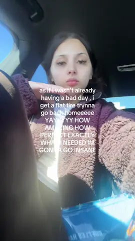 now i gotta wait on a tow truck yayy