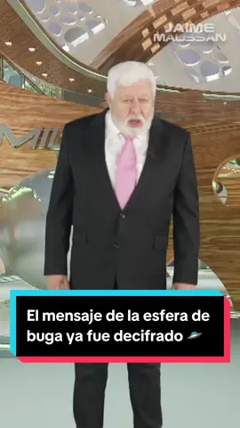 El mensaje de la esfera de buga ya fue decifrado 🛸 #jaimemaussan #maussan #alien #ovni #uap 