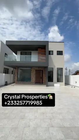 Newly built 4 bedrooms +maid’s quarters selling for 250,000$. Location is Ashongmanh Estate 