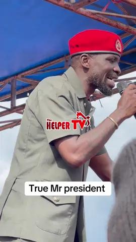 BOBI WINE IN BUSIA #thehelper #fypシ゚viral @Bobi Wine 