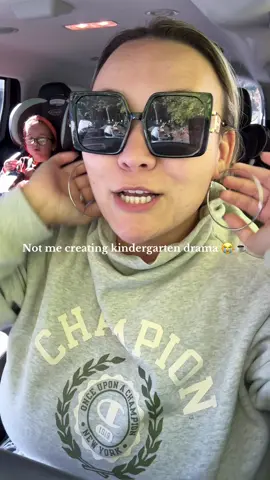 Kids really be out here following directions too well 😅 #momlife #funnykids #kindergarten #unfilteredwithsasha #relatablemom  