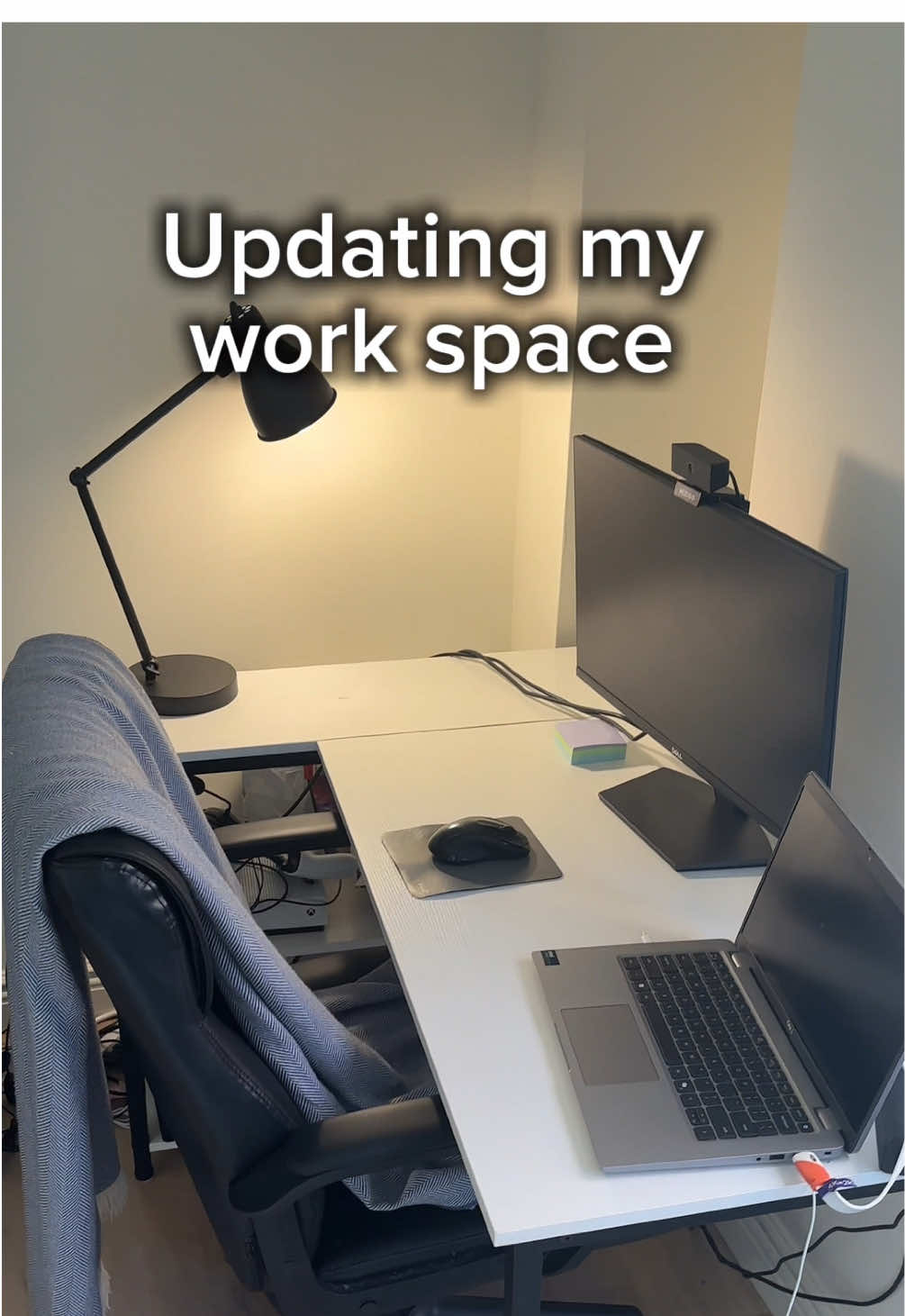 What else should I add?  #homeoffice #updating #workspace #minivlog 