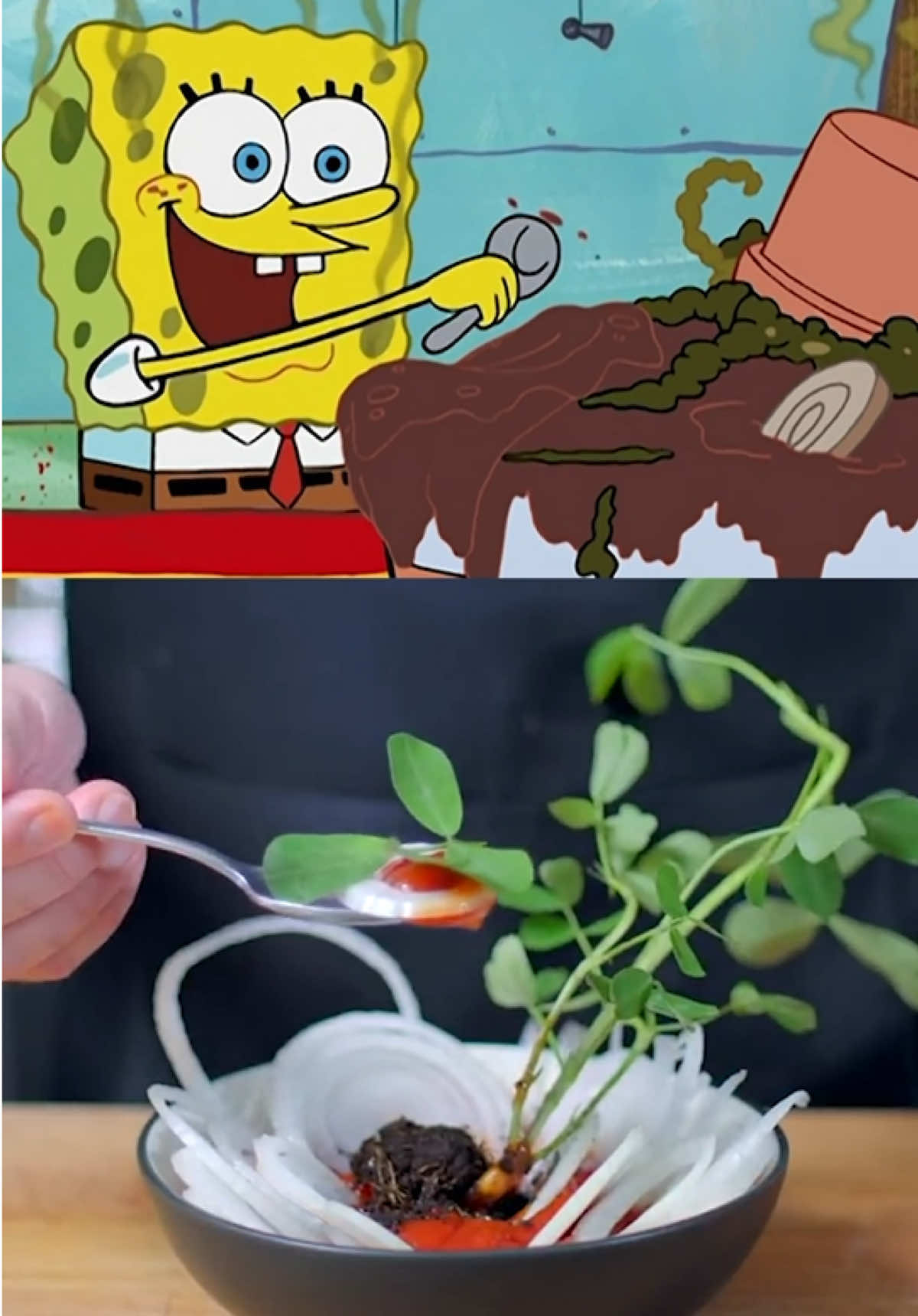 Try SpongeBob’s bad breath sundae if you dare 😅 