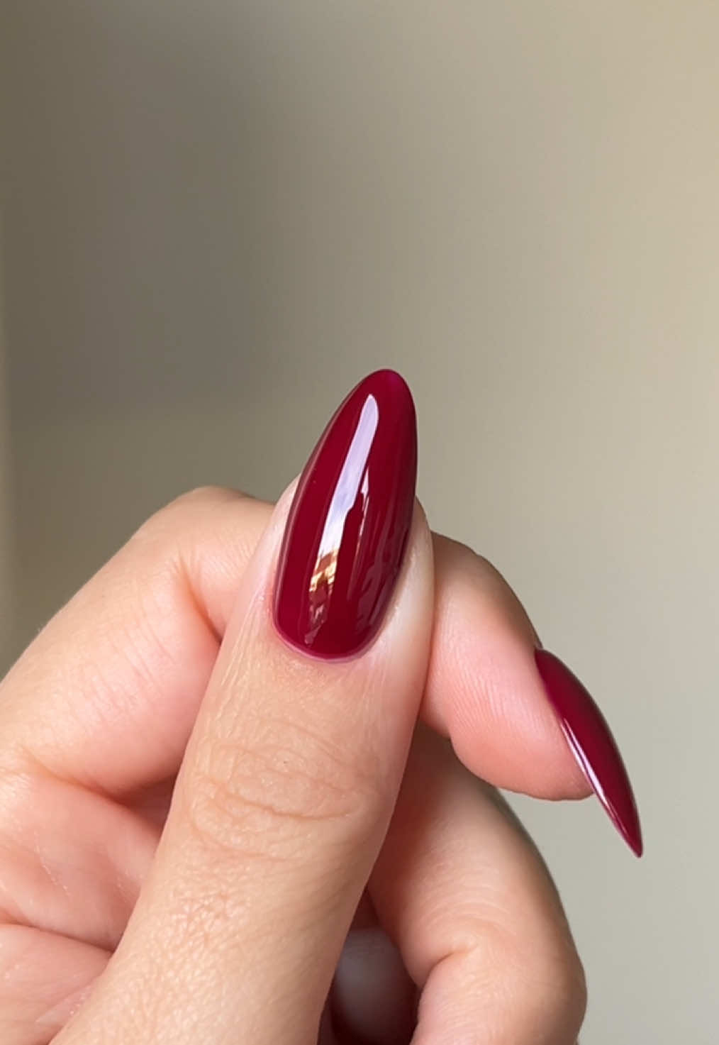 Wine red ‘wine’ @Armi 🍷❤️‍🔥  #winenails #rednails #nailinspo #biab 