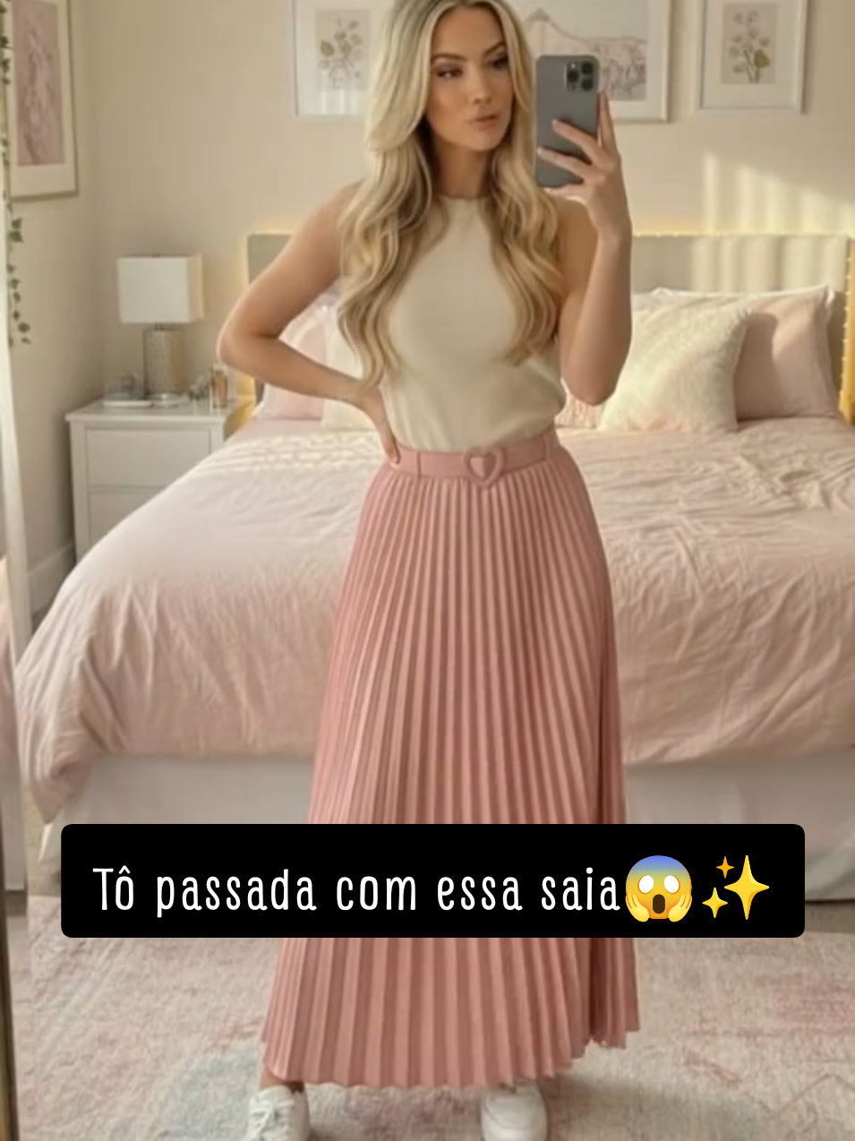 Olha que saia lindaa!! ✨😱 o que achou? #modafeminina #fy #estilo #mulher #moda 