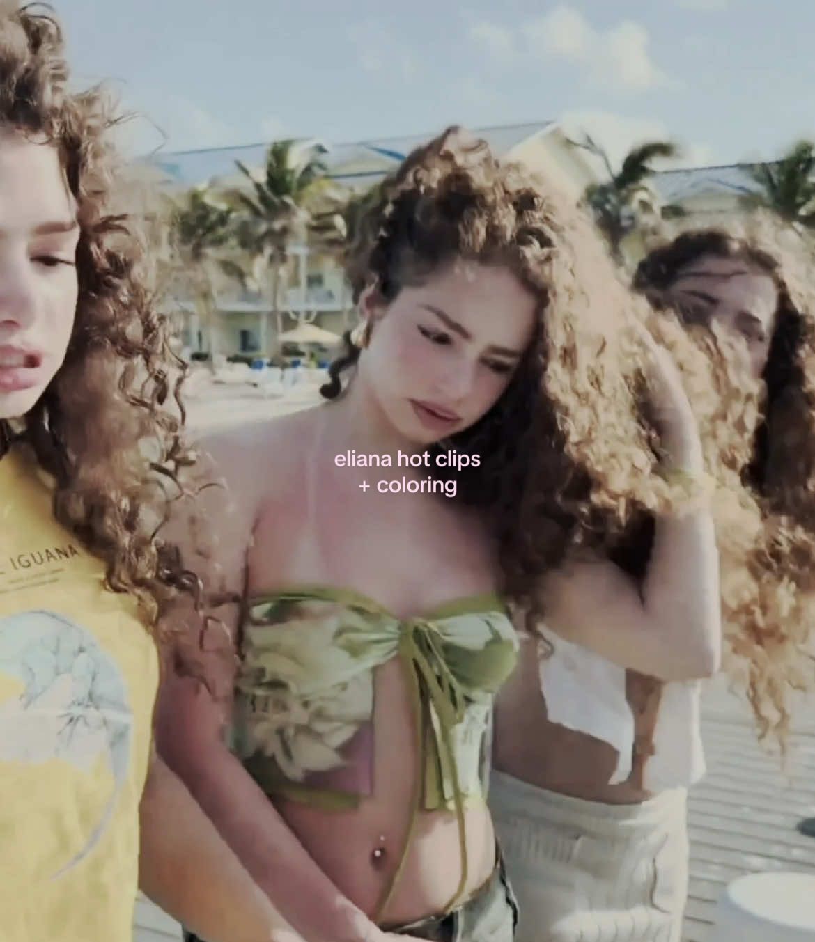 ⋆.𖥔 ݁ #ELIANA — eliana hot clips with coloring #kalogerassisters #elianakalogeras #fypシ #viral 