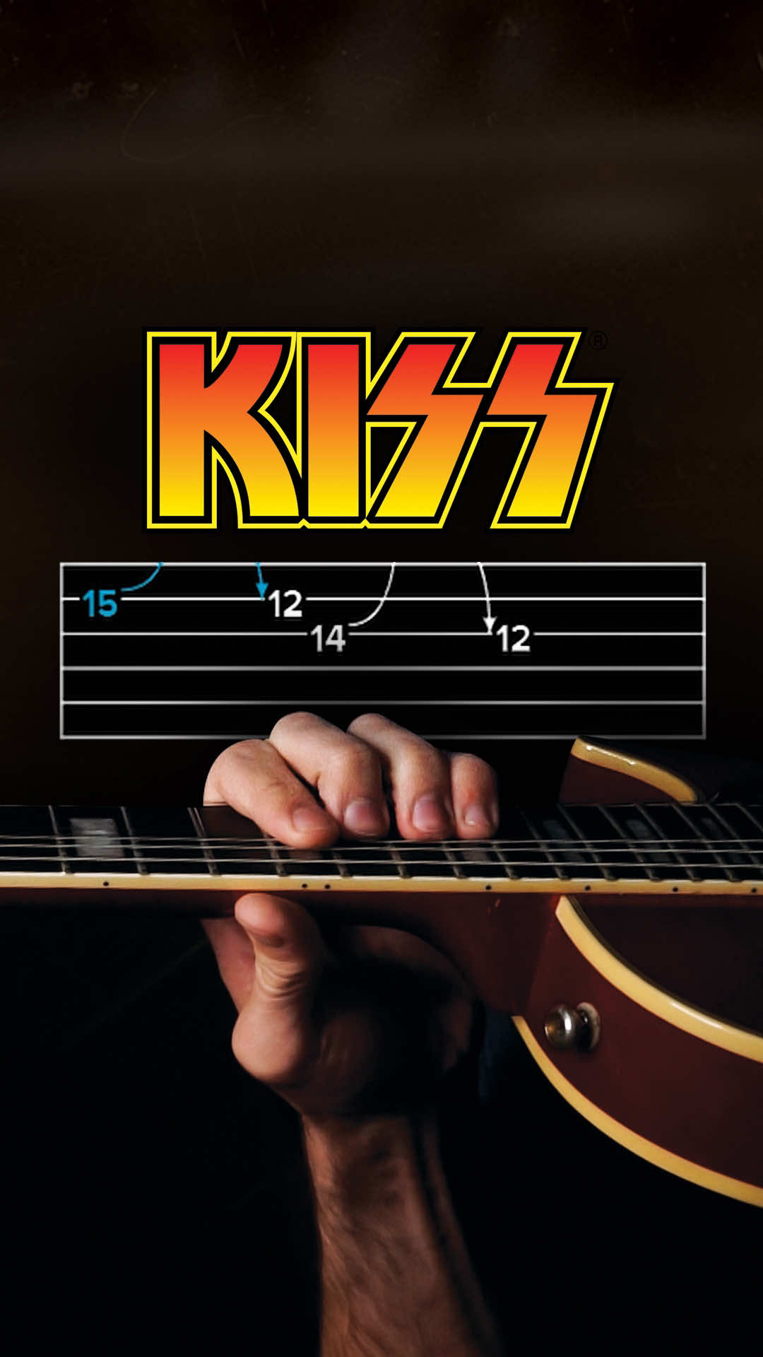 When KISS took over the world (I Was Made For Lovin’ You) #guitartutorial #guitartabs #kissband #beginnerguitar #guitar 