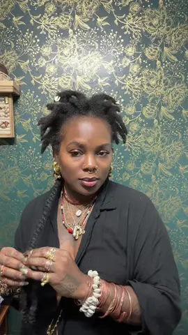 Rope twist over my starter locs I only have 50 locs 