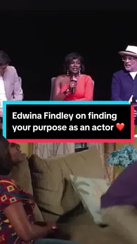 Edwina Findley reminds actors - your worth isn’t tied to being on set. Find what lights you up off stage too. 💡🎬🎭 #edwinafindley #actor #actingtips #acting101 #theactorscampus 