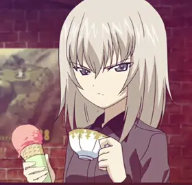 lazy edit but i love erika #girlsundpanzer #GuP #erikaitsumi #kuromorimine #garupan 