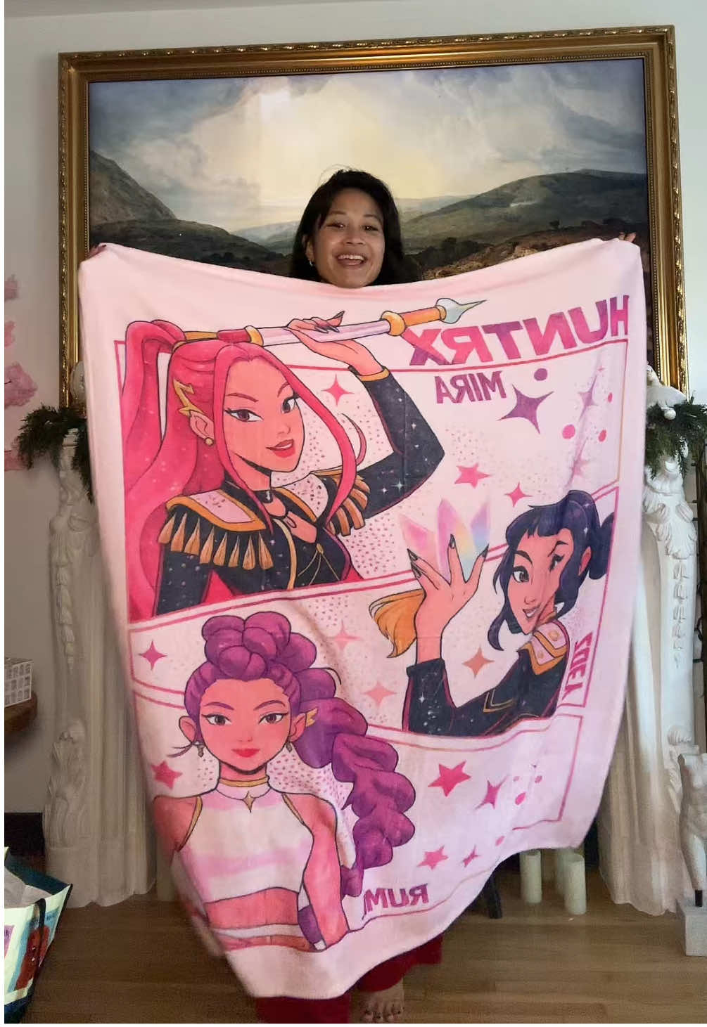 Gonna be the best auntie for this! If your kids are into Kpop demon hunters, this would make a great Christmas and birthday gift! #huntrix #kpopdemonhuntersmerch #kpopdemonhuntersrumi #christmasgiftidea #kidsgiftideas 
