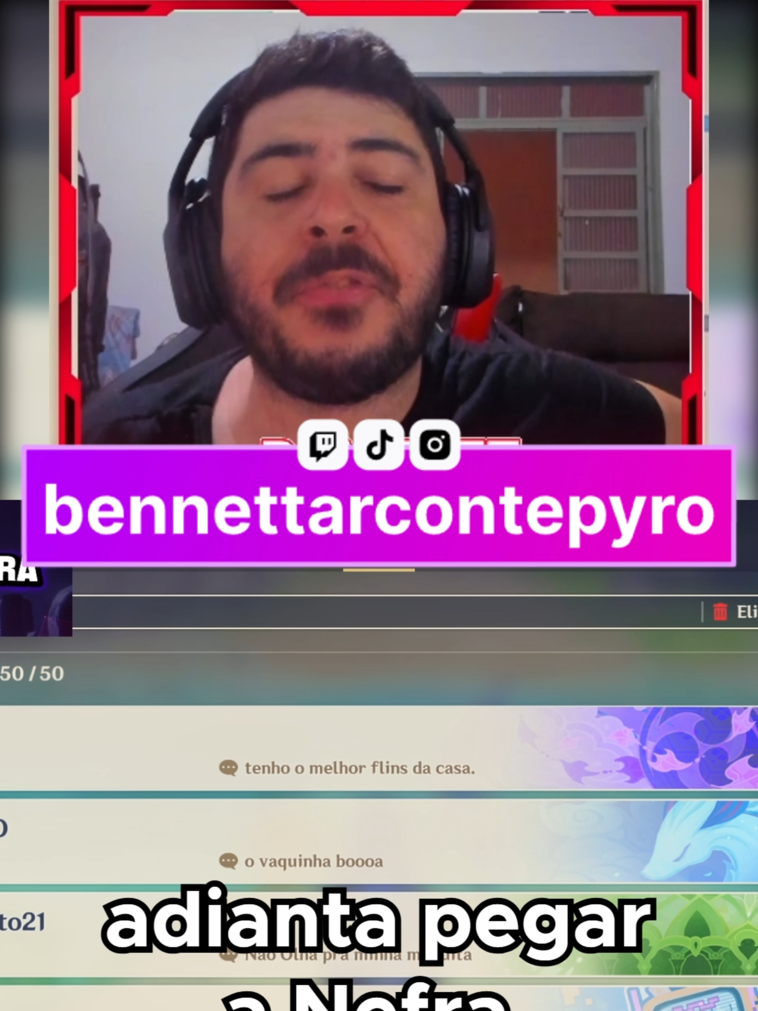 NEFER SEM LAUMA É INJOGAVEL #GENSHIN #genshin