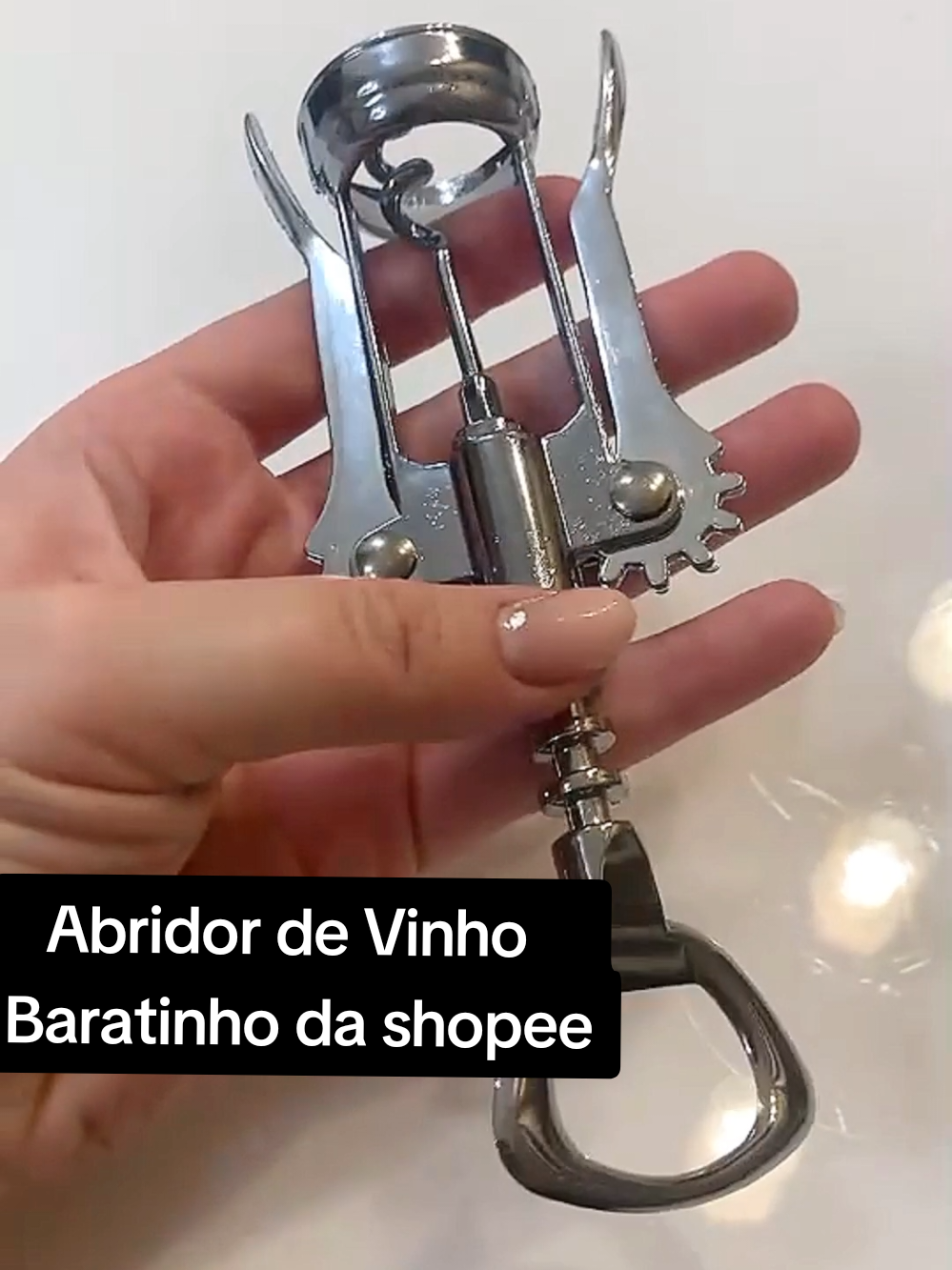 Pega essa Dica e já aproveita para comprar um tbm 👇🏻 🔎ID: BVP-TJT-ZQX #abridordevinho #enxovaldecasanova #mesaposta #enxoval #montandoenxoval 