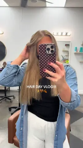 Call me a brunette @marcyhoop #fyp #Vlog #hairday #hairdayvlog #fallhairinspo 