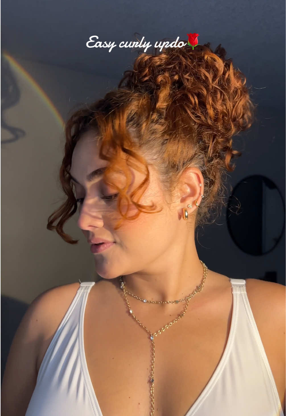 Los recogidos en cabello rizado son otra cosa❤️‍🔥 #hairstyle #curlyhairstyles #peinados 