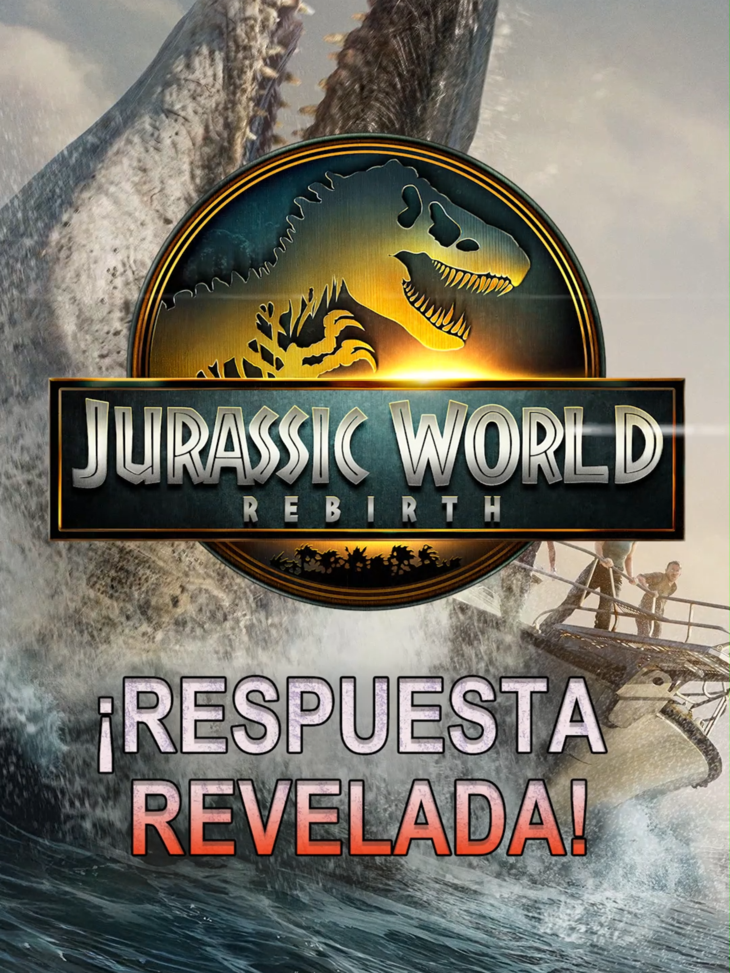 ¡POR FIN! Tenemos la Respuesta a un Misterio de Jurassic World Rebirth #jurassicworld #jurassicpark #dinosaurios #dinosaurio #trex #dinosaur #spinosaurus #paratii