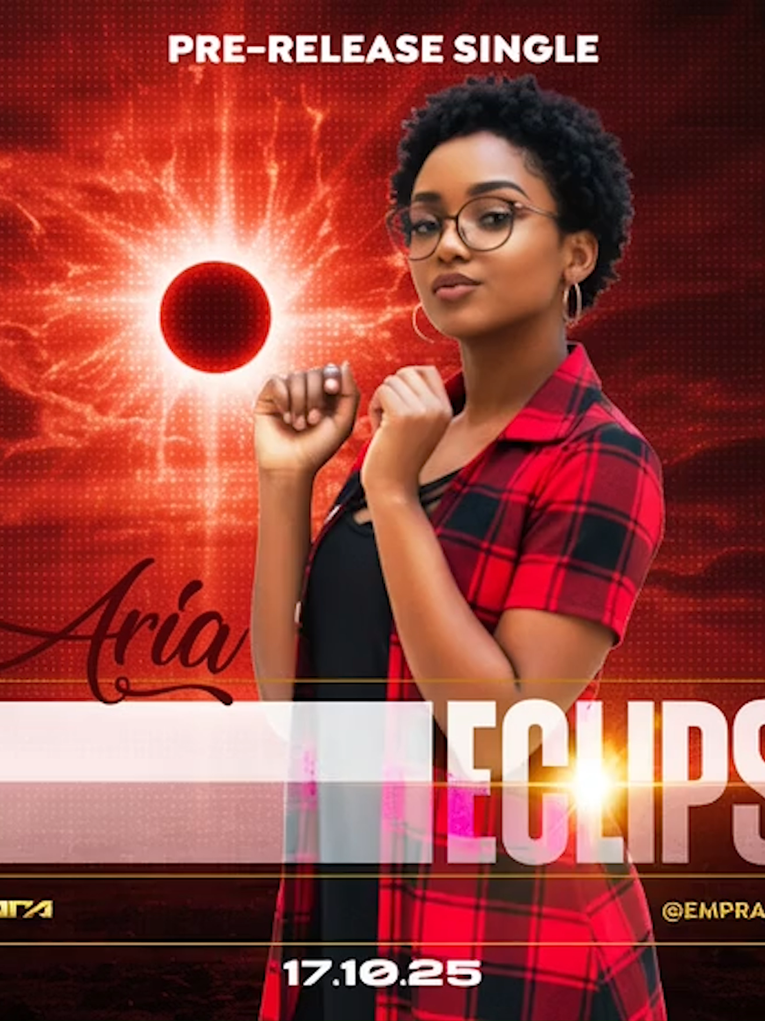 🌘 PRE-RELEASE ANNOUNCEMENT — “ECLIPSE” “When the light fades, we rise.” The storm is coming. Five voices. One empire. A new era begins with ECLIPSE — Empra’s most powerful anthem yet. Dark, cinematic, and unapologetically bold — this song marks the rebirth of everything they stand for: unity, strength, and fire beyond shadow. 🎵 ECLIPSE — Coming Soon Directed by Rwekaza Bruce Performed by Empra (Aria, Kai, Selene, Genesis, Phoenix) Follow the light before it disappears. #Eclipse #Empra #AriaEmpra #RiseWithEmpra 📸 Instagram | /ariaempra 🎶 TikTok | https://www.tiktok.com/@ariaempra?lan... 🌐 Website | https://www.empradesignagency.com/