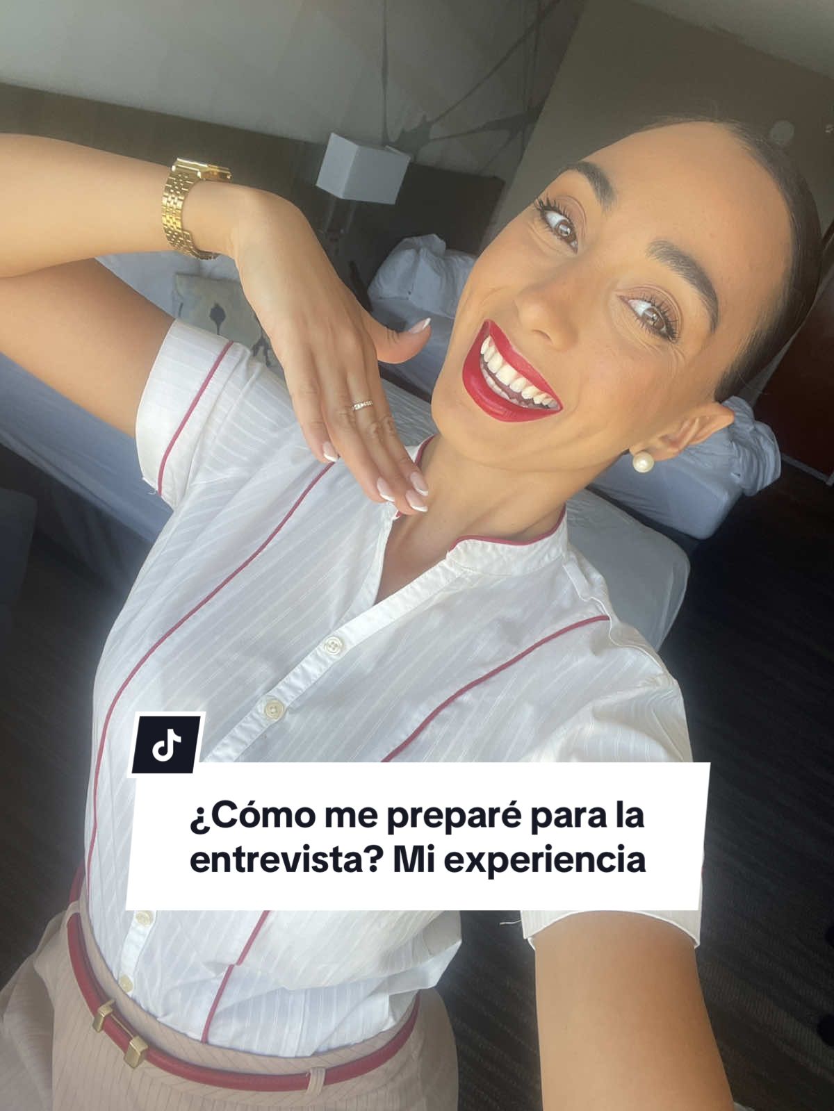 El poder de confiar en uno mismo 🤯   @chillvibes.fl ✨🧚‍♀️ #emirates #aviacion #entrevistaemirates #fyp #cabincrewlife 