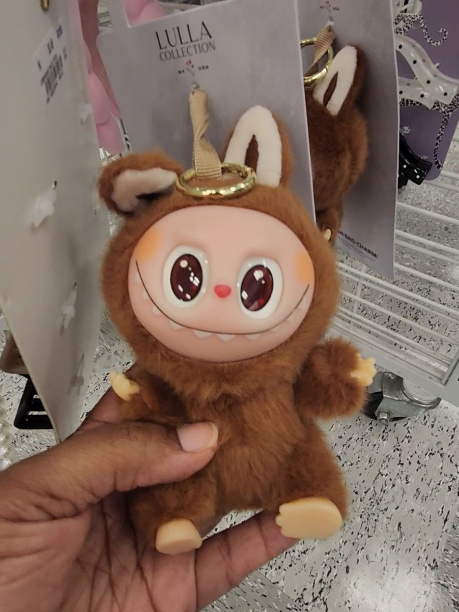 Yall I cannot!! lol They got Labubus at Ross! #fyp #labubu #lafufu #ross #rossfinds 