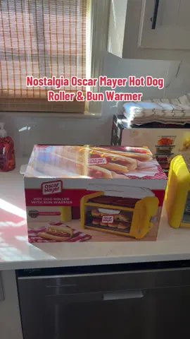 Game day just got a whole lot tastier! The Nostalgia Oscar Mayer Hot Dog Roller & Bun Warmer cooks 8 dogs and toasts 8 buns at once. Easy, fun, and perfect for parties. Bring home the classic concession stand experience! #hotdogroller #gamedayeats #oscarmayer #partyessentials #nostalgia 