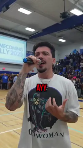 FaZe Couldn’t Stop Cussing at a High School Rally 😭📣 #jasontheween #lacy #adapt #funnyclip 