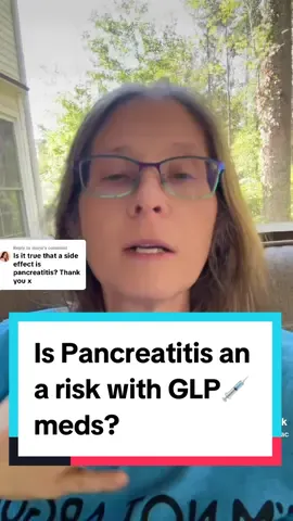 Replying to @marjo there are talks about glp-1 medication’s and pancreatitis risk. But the truth? Large studies have not found a clear increase—- and in some cases, risk may even be lower in matched populations. Still some folks have higher baseline risk, so it’s smart to monitor. Follow for more healthcare, knowledge, and tips backed by science 🧬 #glp1 #glp1journey #healthjourney #wellness #pancreatitis