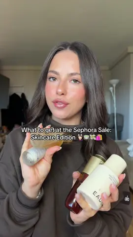 Nothing like a luxe skincare routine to make u feel like that girl 🤎🤎 @EADEM @Clarins USA @Clarins Official @MERIT Beauty @Caudalie @Tatcha US #skincare #luxuryskincare #worththemoney #sephorasale #sephorasalereccomendations 