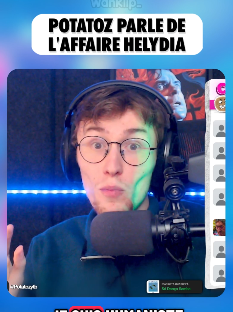 POTATOZ SUR L'AFFAIRE HELYDIA 🫡 #helydia #fugu #potatoz #twitchfrance #twitchfr 