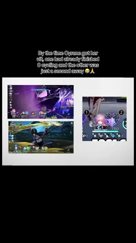 MIND YOU GUYS. She’s in a whole Remembrance team in that video 😭😭 truly a character of all time #Cyrene #HonkaiStarRail #foryoupage #viral #meta 