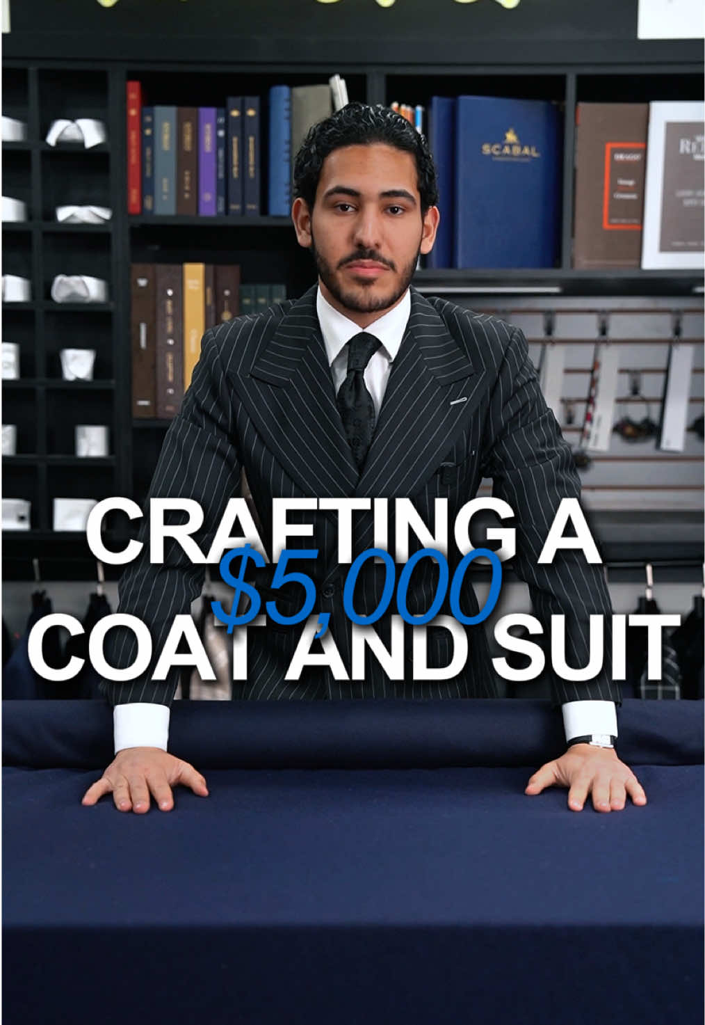 Do you have some fabric you’d love to turn into a suit? Bring it to us, and we’ll craft your dream suit . . . . . . . #suits #menswear #bespoke #fashion #meninsuits 