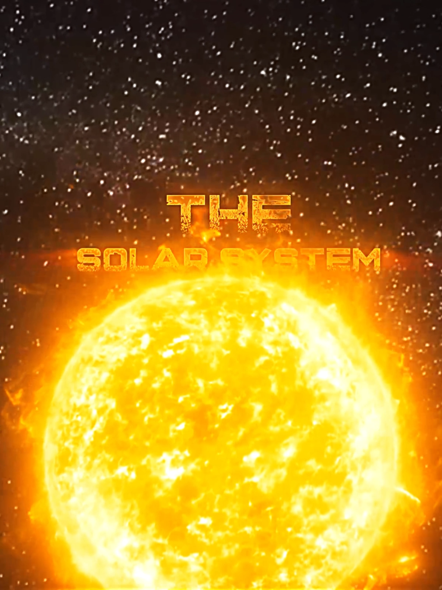 Solar system edit, inspirado en @AstrooSpace #universe 
