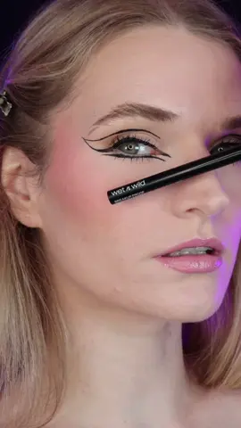 Breakup-proof, rain-proof, life-proof 💔💦 The @wetnwildbeauty Breakup Proof SKINNY Waterproof Liquid Eyeliner gives me the sharpest, most precise lines, thanks to its ultra-fine <0.1mm brush tip 👁️✨ It’s bold, black, and stays flawless for up to 16 hours. No smudges. No drama. #wetnwildbeauty #wetnwild #beauty #giftedcollab #wnwbeautypartner