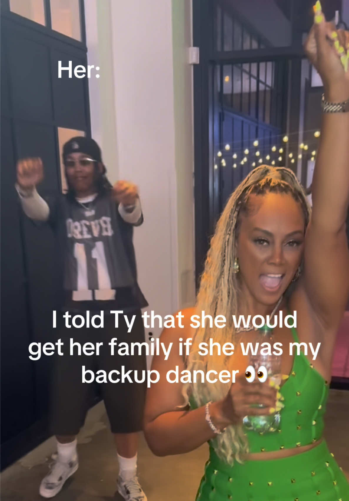 If “cutting up at the 106 & Sports watch party” ever becomes a trend, we know exactly who started it. 💃🏾🎤 @Ty Young did what needed to be done - Cam and Ashley, y’all better watch out! 👀😭  Catch Ty serving more moves Mondays on #BasketballWivesonBET! And watch new episodes of #106AndSports every Wednesday on BET!