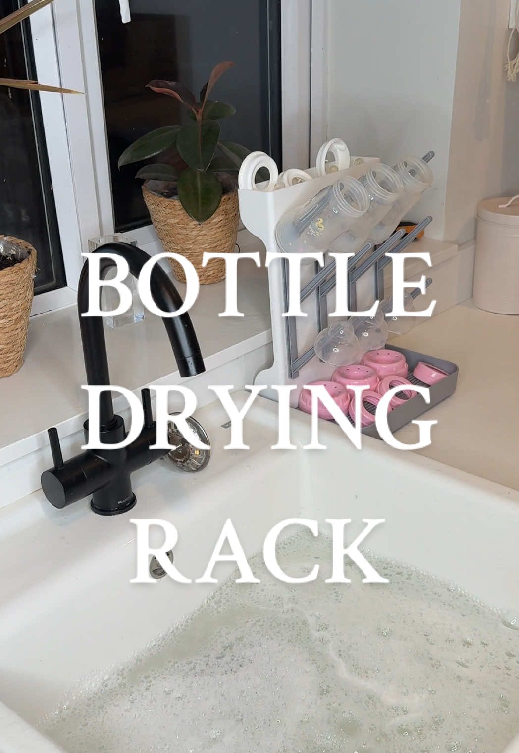 Why have I never thought to get a bottle drying rack before now 🙈