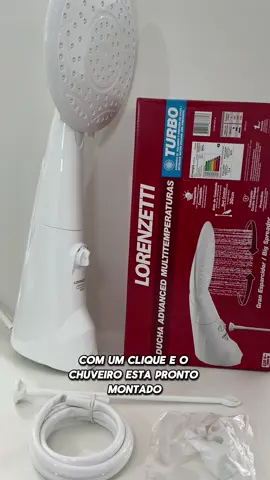 De Adeus a pressão de água fraca em seu Banho, conheça a ducha Advanced Multitemperaturas Turbo. #tiktokshop #eletricista #ducha #chuveiro #lorenzetti 