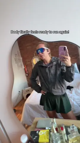 My body needed over a week to recover from the marathon and I thought I’d need wayyy less time BUT LISTEN TO YOUR BODY !!  #runtok #nyc #runnergirl 