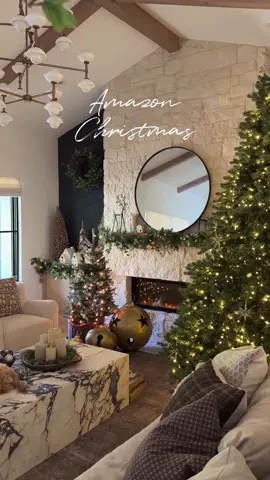 ‼️ BEFORE you request the link you must be following me or you will not be able to see the message due to IG privacy settings. 💫 Comment SHOP and I’ll send the links for this video to your DM or you can tap the link in bio to shop all my posts I can’t believe how quickly Christmas is going to be here! It’s my absolute favorite holiday and it’s been so fun getting our living room ready. Here are some of my Amazon favorites I’ve used to decorate.