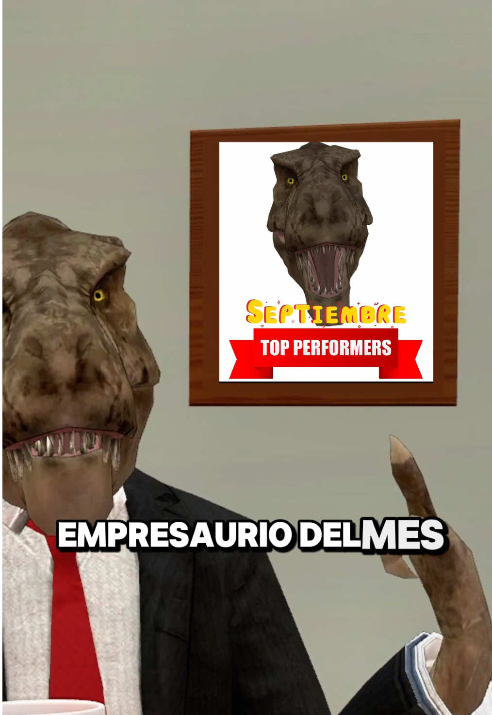 Te salió o te lo enviaron? #humor #comedia #oficina #laoficina #dinosaurios 