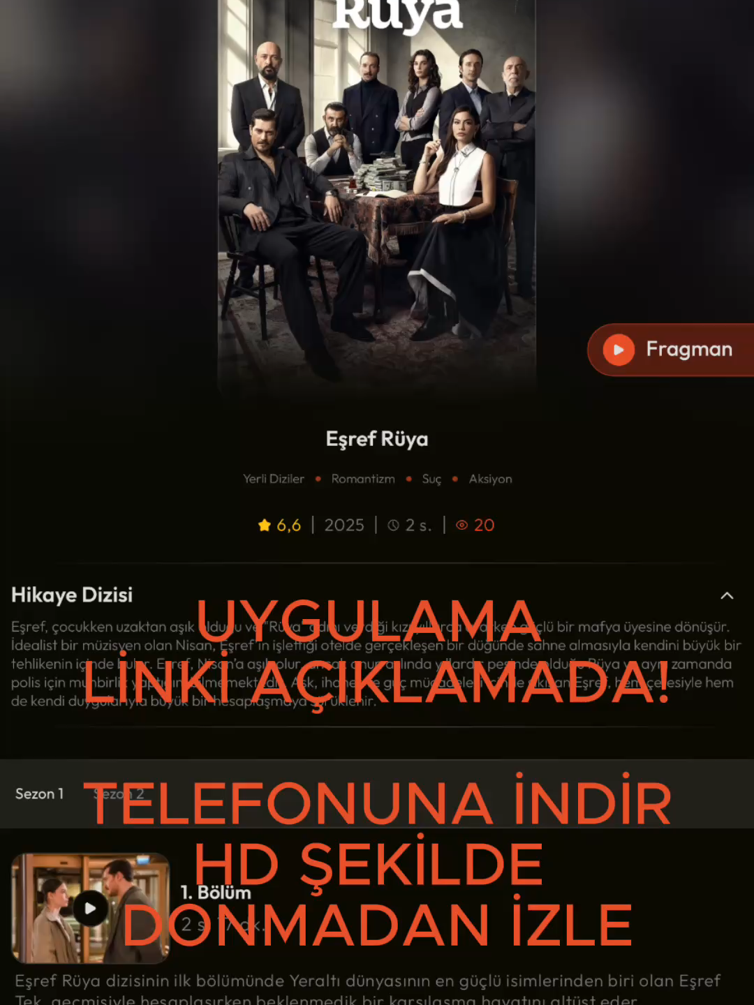 ￼  Play - Dizi, Film, Medya ve Canlı TV Uygulaması  ￼   Her türden dizi, film, medya ve canlı tv ve izlemek isteyenler için mükemmel bir uygulama kesinlikte kullanmanızı öneririm.   AŞAĞIDAKİ LİNKTEN İNDİREBİLİRSİNİZ !   ￼ https://www.mediafire.com/file/c42n93jjat7imcj/otcplay-debug.apk/file  #eşrefrüya #prens #dizi #mobiluygulama #keşfet #diziönerisi #filmkeşfet #eşrefrüyadizi ￼