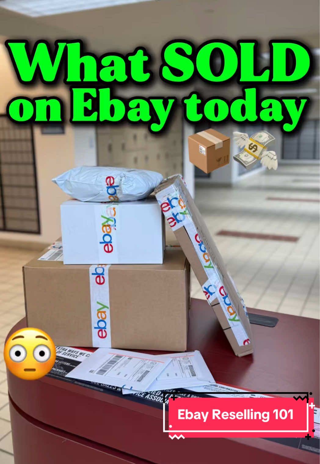 📦 Packed $500 in eBay orders before work… all from my storage unit 👀  #ebay #reseller #SideHustle #FYP #viralvideo 