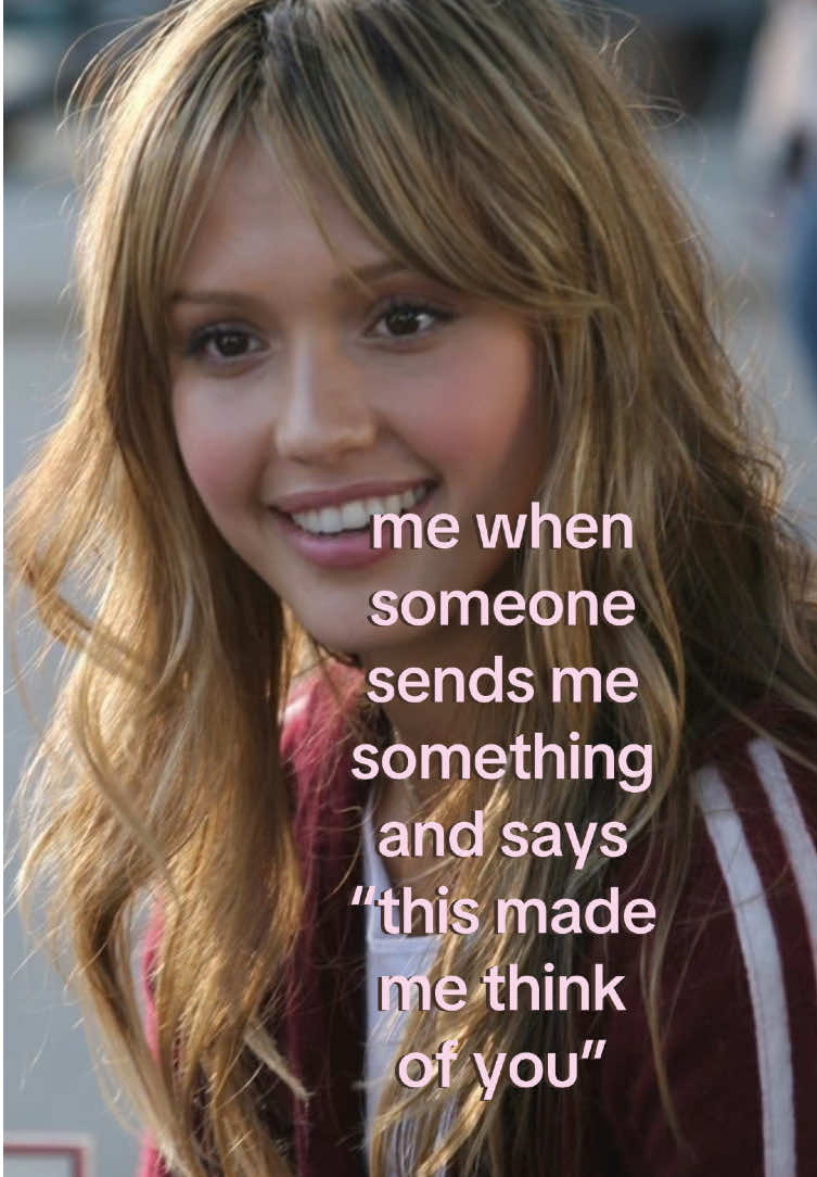 i exist in your head?? you have opinions and thoughts about me?? #jessicaalba #Love #relatable #fyp #foryoupage  [thinking me girlblogger viral tiktok capcut 2000s y2k him real repost]