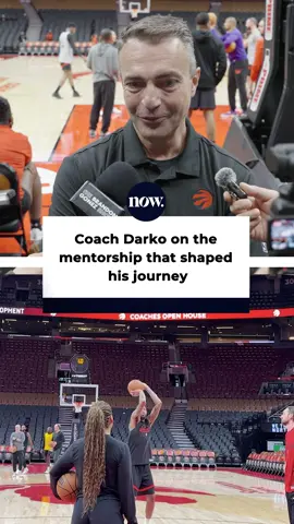 Raptors Head Coach Darko Rajaković shares who mentored him throughout his career. 🏀 #Raptors #Toronto