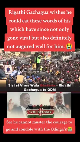 #Kalonzo ni Virus, yeye ni Bacteria??😳💔😭😭