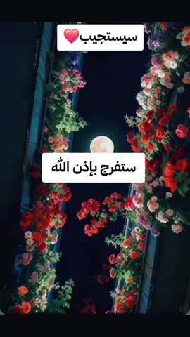 #سيستجيب #ستفرج_بأذن_الله #الفرج_قادم_باذن_الله #رب_الخير_لا_ياتى_الا_بالخير #اطمئن 