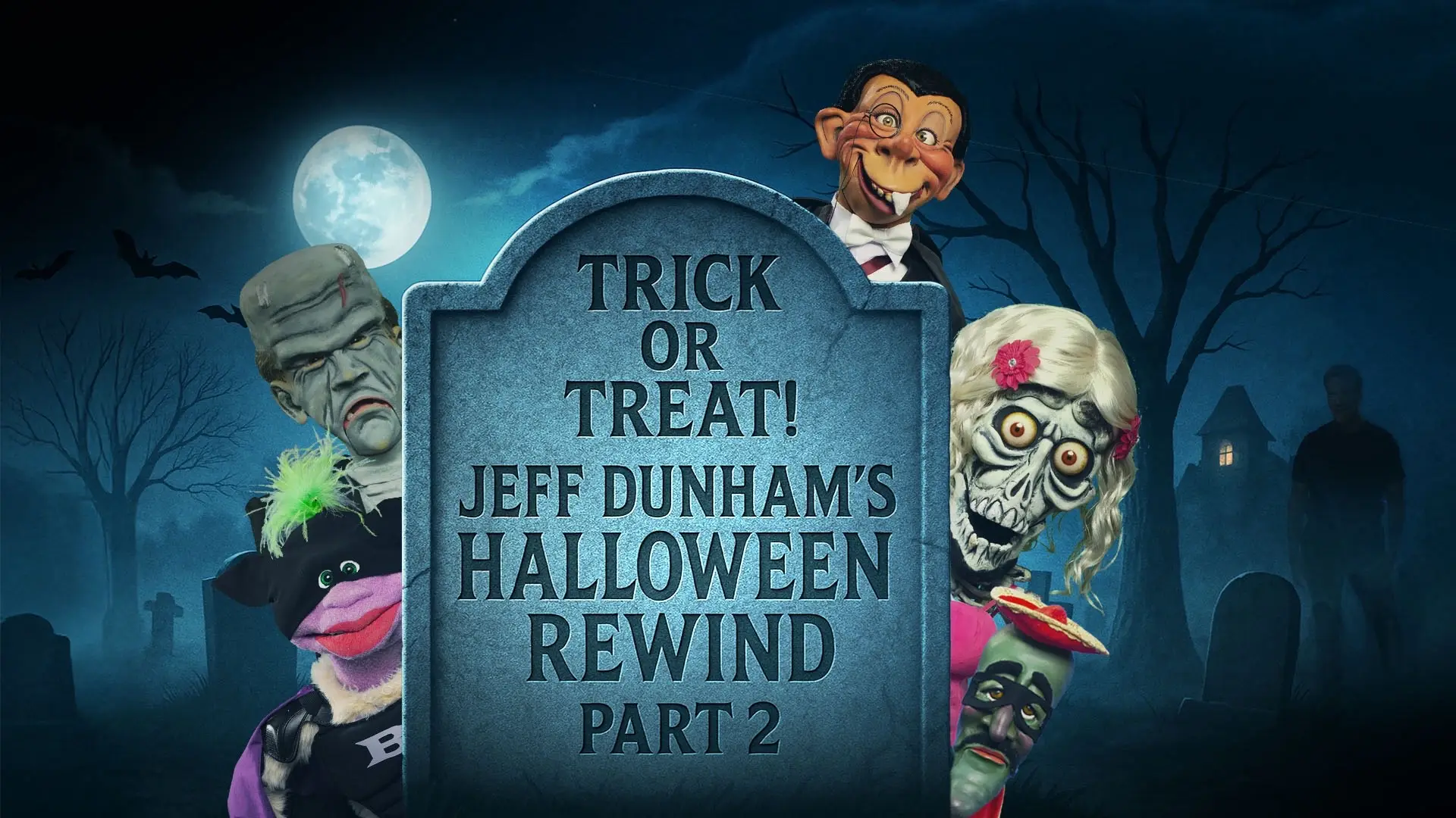 🎬 Lights, camera… scream! We’re back with Part 2 of my Halloween countdown, and this one’s packed with spooktacular surprises! 👻 From stand-up clips straight out of my 2012 special “Minding the Monsters” to haunted short films starring my gang of ghastly ghouls, this creepy compilation might just be scarier than the bathroom in Bubba J’s trailer! 💀 Join Achmed, Peanut, Bubba J, Walter, and the rest of the gang for even more tricks, treats, and terrifying tales as the witching hour creeps closer! 🎃 Watch NOW… before it’s too late!! 🦇 🔴 Link in bio!  #JeffDunahm #halloween #Standup #Comedy #fyp 