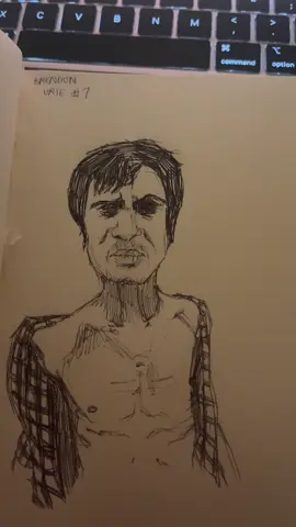 Brendon Urie rage drawing #7 Today I feel particularly angry #panicatthedisco #brendonurie #patd 